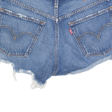 LEVI'S 501 Womens Denim Shorts Blue S W26