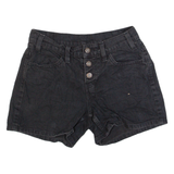 LEVI'S Womens Denim Shorts Black S W26