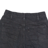 LEVI'S Womens Denim Shorts Black S W26