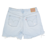 LEVI'S 501 Womens Denim Shorts Blue M W32