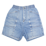 Womens Denim Shorts Blue 90s S W24