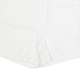 GITANO Womens Denim Shorts White 90s M W30