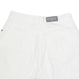 GITANO Womens Denim Shorts White 90s M W30