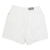 GITANO Womens Denim Shorts White 90s M W30