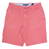 TOMMY HILFIGER Womens Chino Shorts Pink M W32