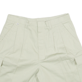 CAMEL COLLECTION Womens Chino Shorts Green M W30
