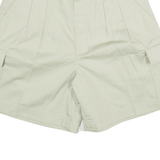 CAMEL COLLECTION Womens Chino Shorts Green M W30
