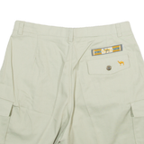 CAMEL COLLECTION Womens Chino Shorts Green M W30