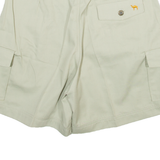 CAMEL COLLECTION Womens Chino Shorts Green M W30