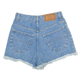ETAM Womens Denim Shorts Blue UK 12 W26