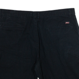 DICKIES Mens Workwear Shorts Black XL W38