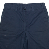 DICKIES Mens Workwear Shorts Blue L W36