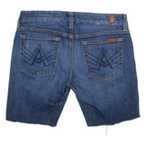 Womens Jorts Shorts Blue M W32