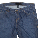 CALVIN KLEIN JEANS Womens Jorts Shorts Blue UK 12 W26