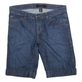 CALVIN KLEIN JEANS Womens Jorts Shorts Blue UK 12 W26