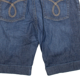 CALVIN KLEIN JEANS Womens Jorts Shorts Blue UK 12 W26