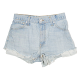 LEVI'S Womens Denim Shorts Blue S W28
