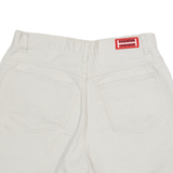 HALSTON Womens Denim Shorts Blue UK 8 W28