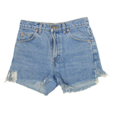 LEVI'S 619 Womens Denim Shorts Blue XS W26
