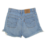 LEVI'S 619 Womens Denim Shorts Blue XS W26
