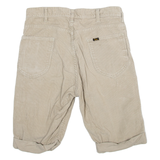 LEE Womens Jorts Shorts Beige M W28
