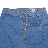BOLERO Womens Casual Shorts Blue M W28