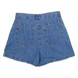 BOLERO Womens Casual Shorts Blue M W28