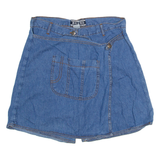 BOLERO Womens Casual Shorts Blue M W30