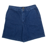 CASUALS Mens Denim Shorts Blue L W34