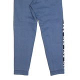 PUMA Mens Joggers Blue Tapered S W28 L28