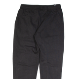 PUMA Mens Joggers Black Tapered S W28 L25
