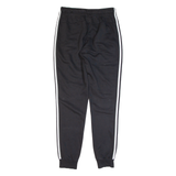 ADIDAS Womens Joggers Black Tapered S W28 L30