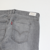 LEVI'S Womens Jeans Grey Slim Jegging Stone Wash W30 L30