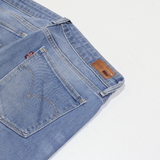 LEVI'S Demi Curve Womens Jeans Blue Slim Skinny Stone Wash W29 L34