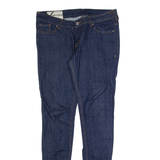 CRIMINAL DAMAGE Womens Jeans Blue Slim Skinny W33 L30