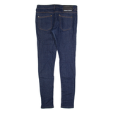 CRIMINAL DAMAGE Womens Jeans Blue Slim Skinny W33 L30