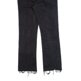 FRAME High Rise Womens Jeans Black Regular Bootcut W31 L27