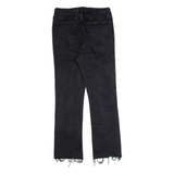 FRAME High Rise Womens Jeans Black Regular Bootcut W31 L27