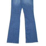 GUESS Mid Rise Womens Jeans Blue Regular Bootcut Stone Wash W26 L31