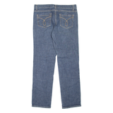 CALVIN KLEIN JEANS Womens Jeans Blue Regular Straight W32 L31
