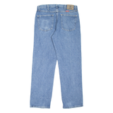 WRANGLER Mens Jeans Blue Regular Straight W34 L30