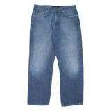MICHAEL KORS Mens Jeans Blue Relaxed Straight Stone Wash W34 L29