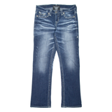 BIG STAR Maddie Womens Jeans Blue Regular Bootcut Stone Wash W30 L31