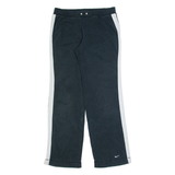 NIKE Womens Sweatpants Blue Straight M W30 L32