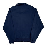 Nike Track Jacket - Large Navy Cotton