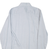 JOOP Slim Fit Mens Shirt Blue Spotted Long Sleeve L