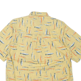 COLUMBIA Fish Mens Shirt Yellow M