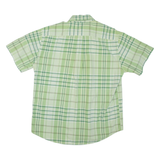 TOMMY HILFIGER Mens Shirt Green Check L