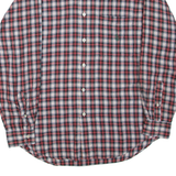 NAUTICA Mens Shirt Red Check Long Sleeve M