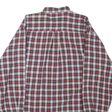 NAUTICA Mens Shirt Red Check Long Sleeve M